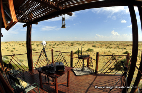 Dune cabin at Kielie Krankie wilderness camp Dune cabin at Kielie Krankie wilderness camp