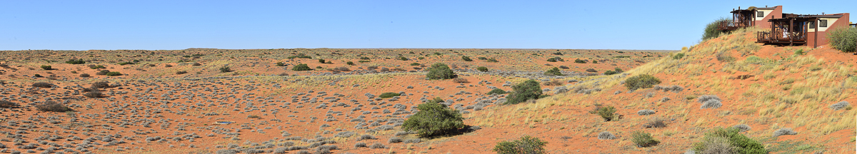 Panoramic view of KielieKrankie Wilderness camp