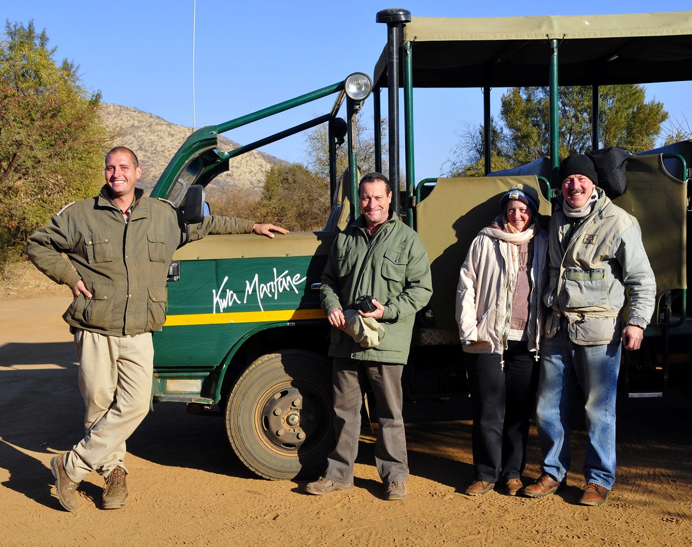 Game drive with Kwa Maritane