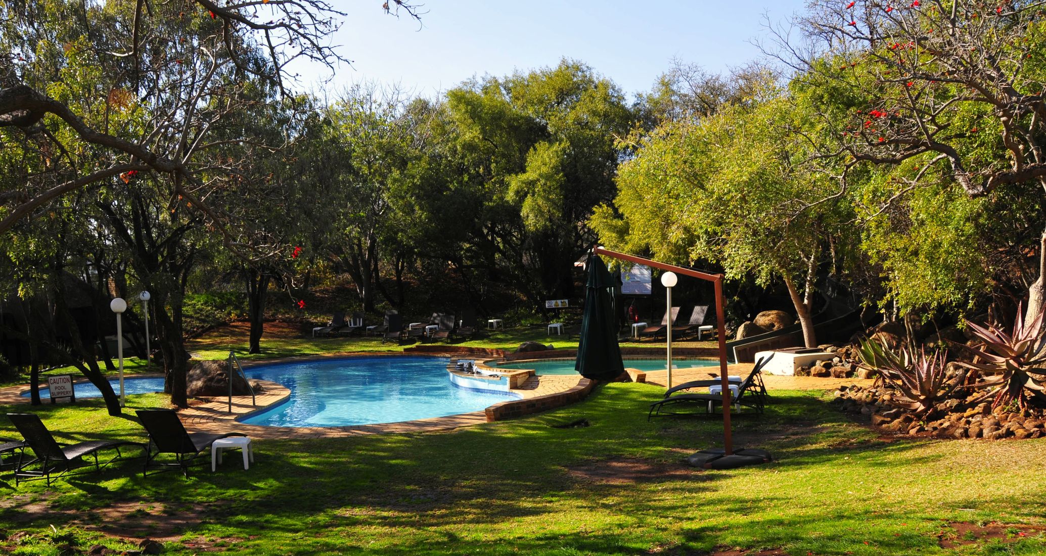 Swimming pool at Kwa Maritane in the Pilanesberg