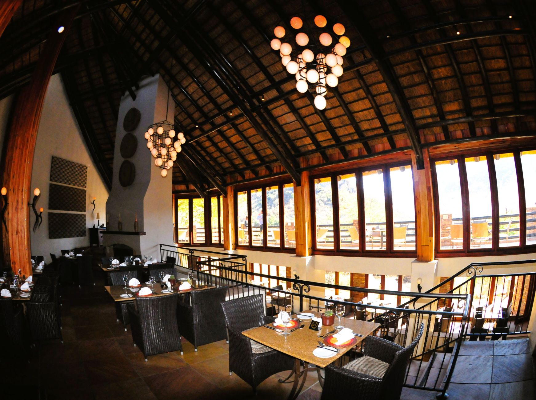 Kwa Maritane Restaurant in the Pilanesberg