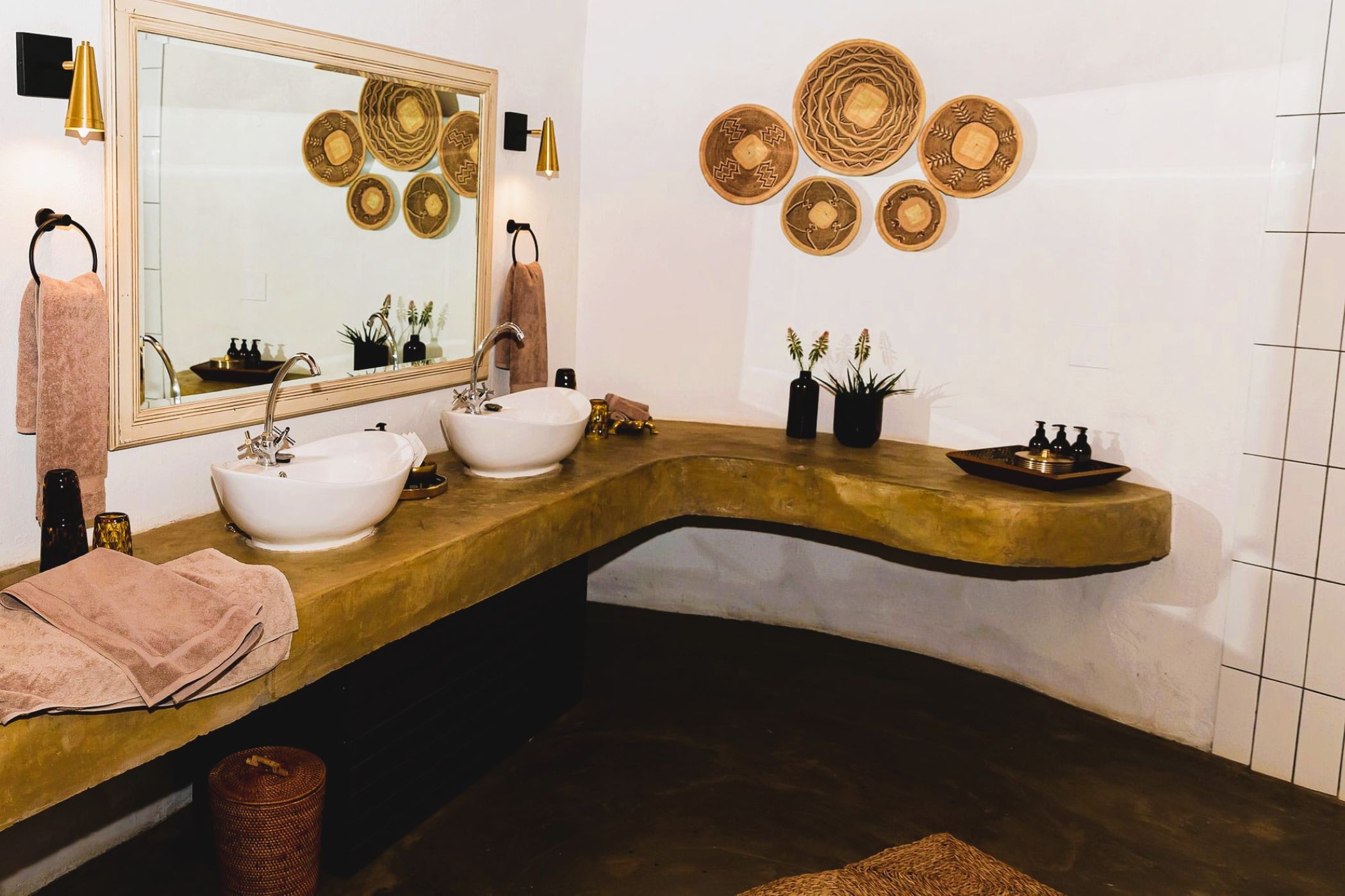 One of the bath rooms at Last Word Madikwe