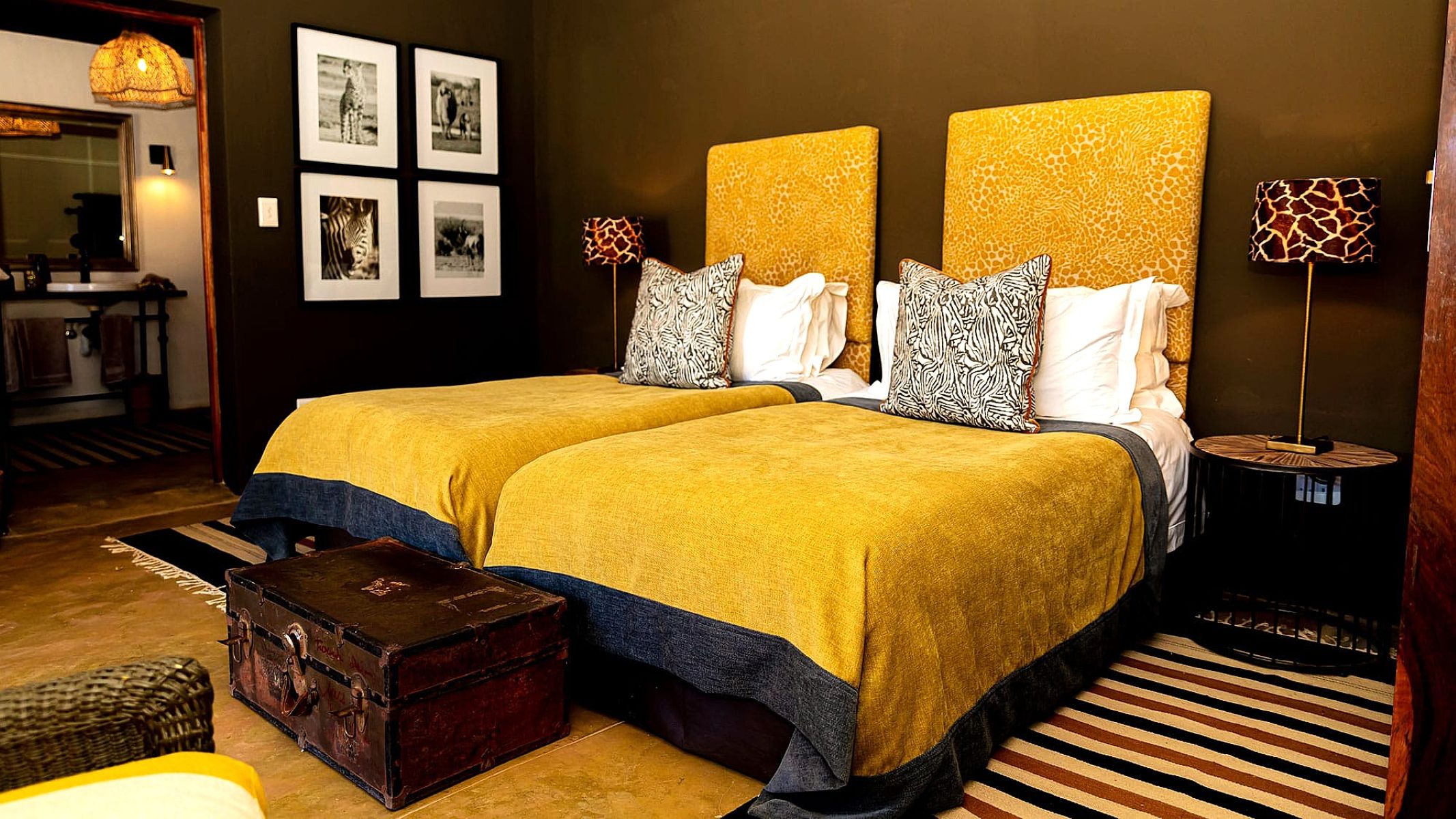 One of the three rooms at Last Word Madikwe