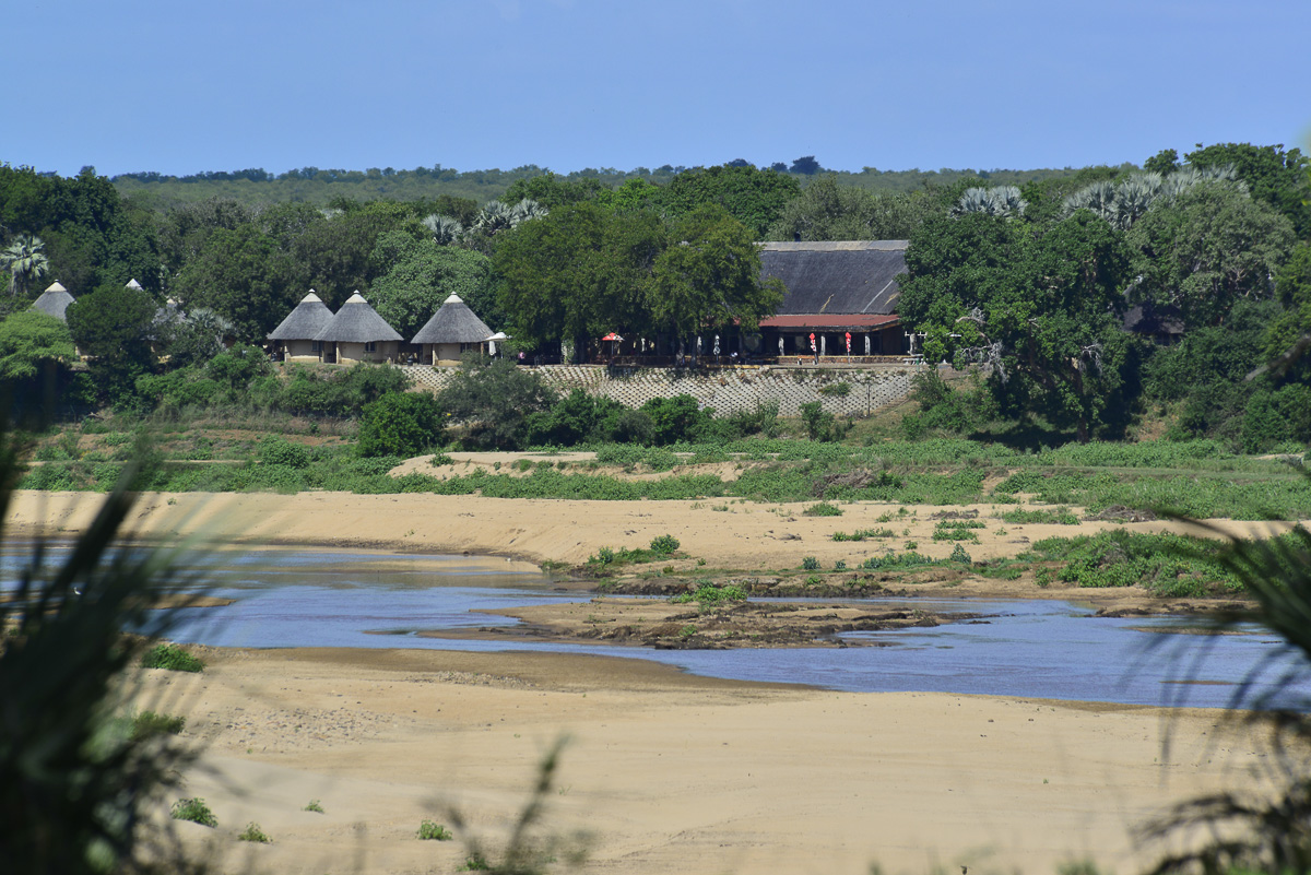 Front view of Letaba rest camp image taken from the road