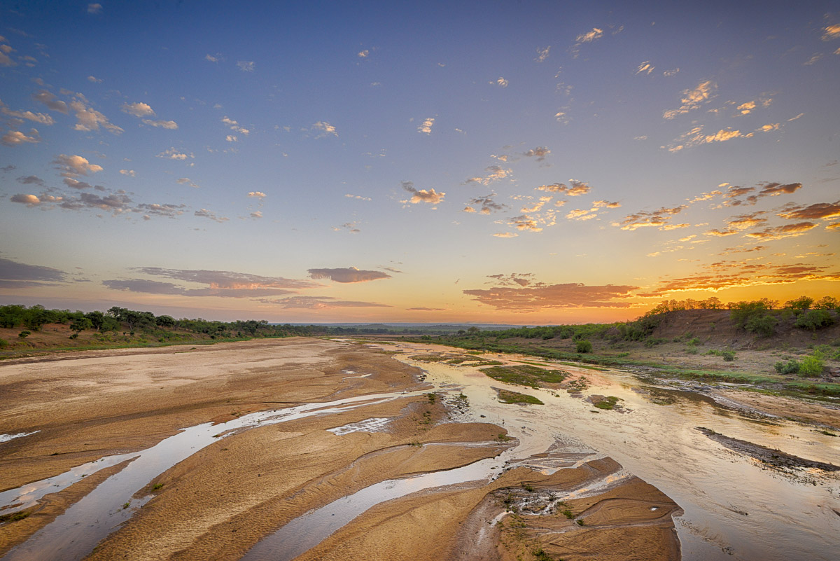 Letaba river sunrise