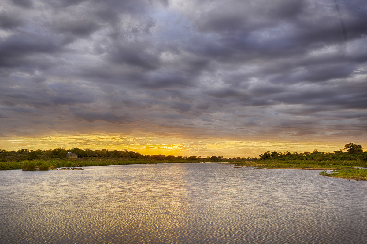Lower Sabie Sunset from the low level bridge