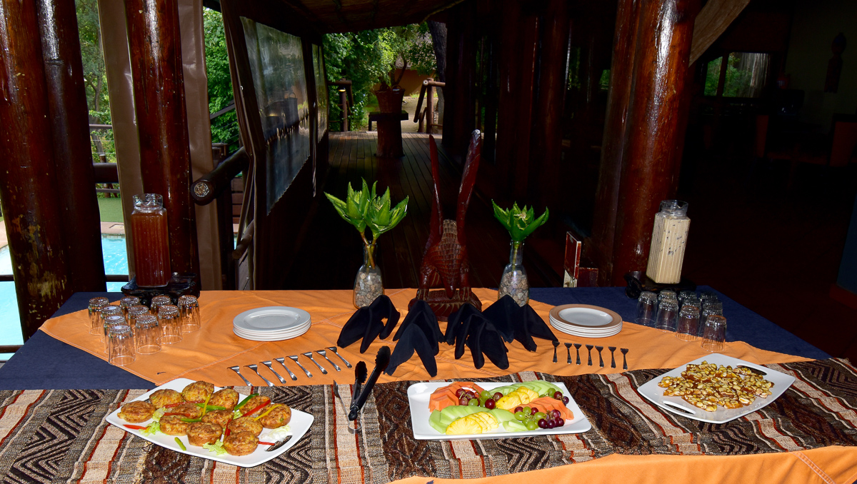 Madikwe River Lodge high tea