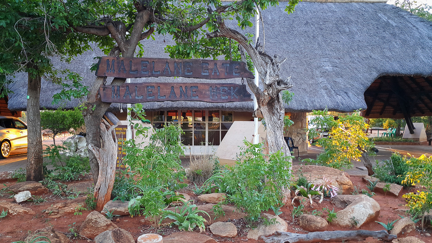 Malelane gate in the southern Kruger