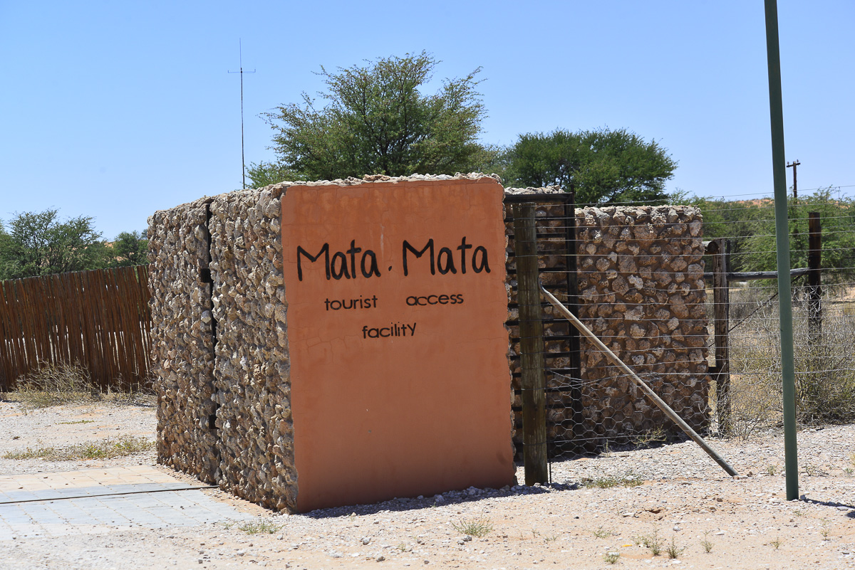 welcome to Mata Mata camp