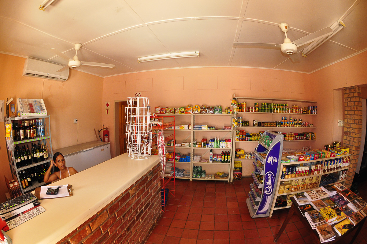 The shop at Mata Mata