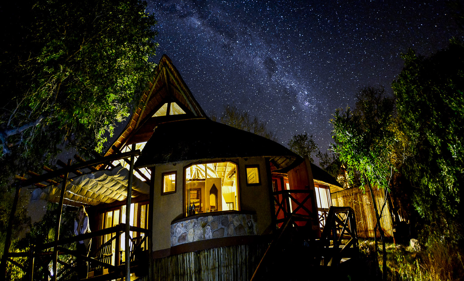 Milky way at Lukimbi Safari Lodge in the Kruger National Park