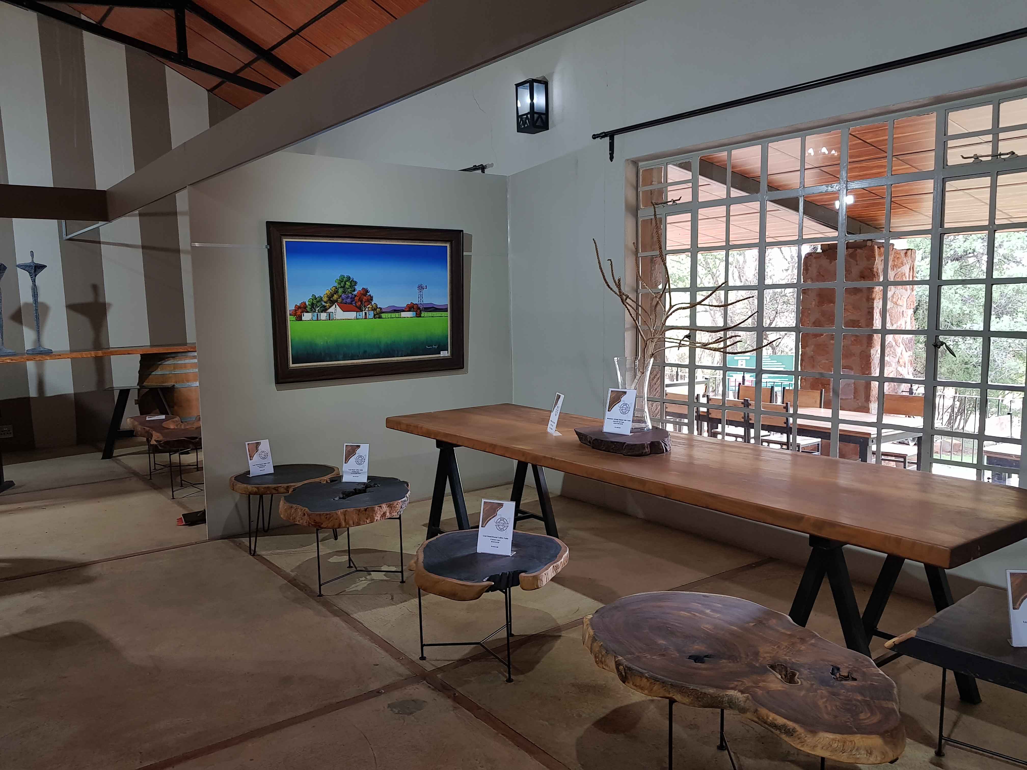 Milorho Lodge showroom