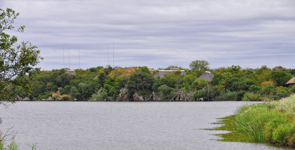 Mopani camp view from dam wall