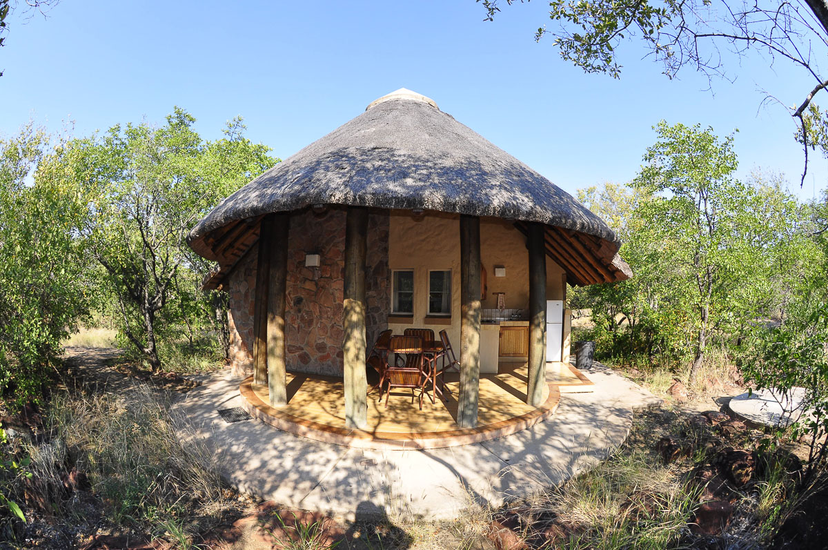 Mopani chalet in the Kruger