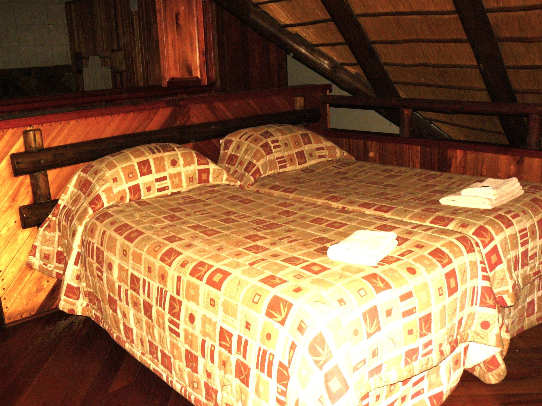 Punda family bungalow loft bedroom