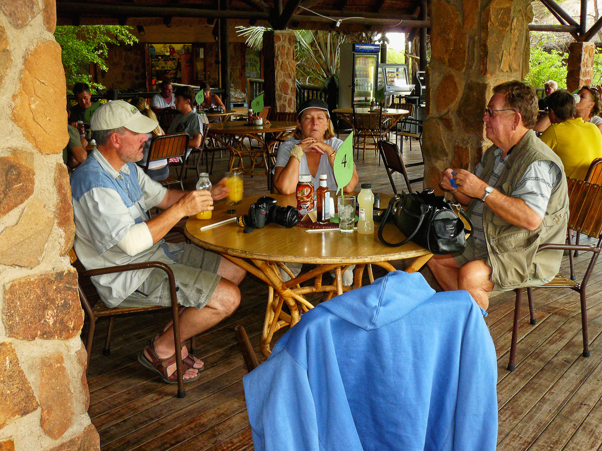 Mopani camps restaurant area