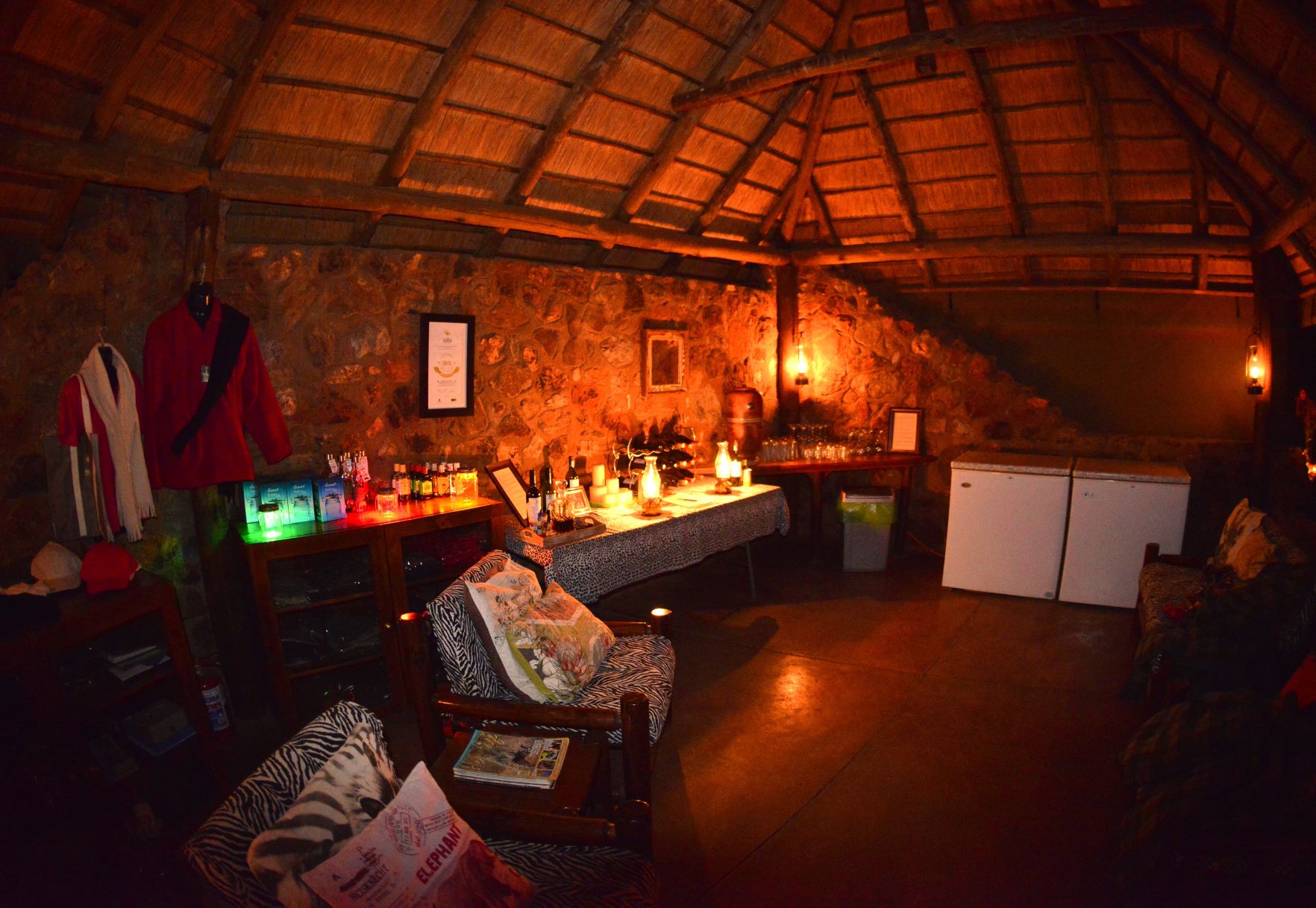 The Bar area at Mosetlha Bush Camp