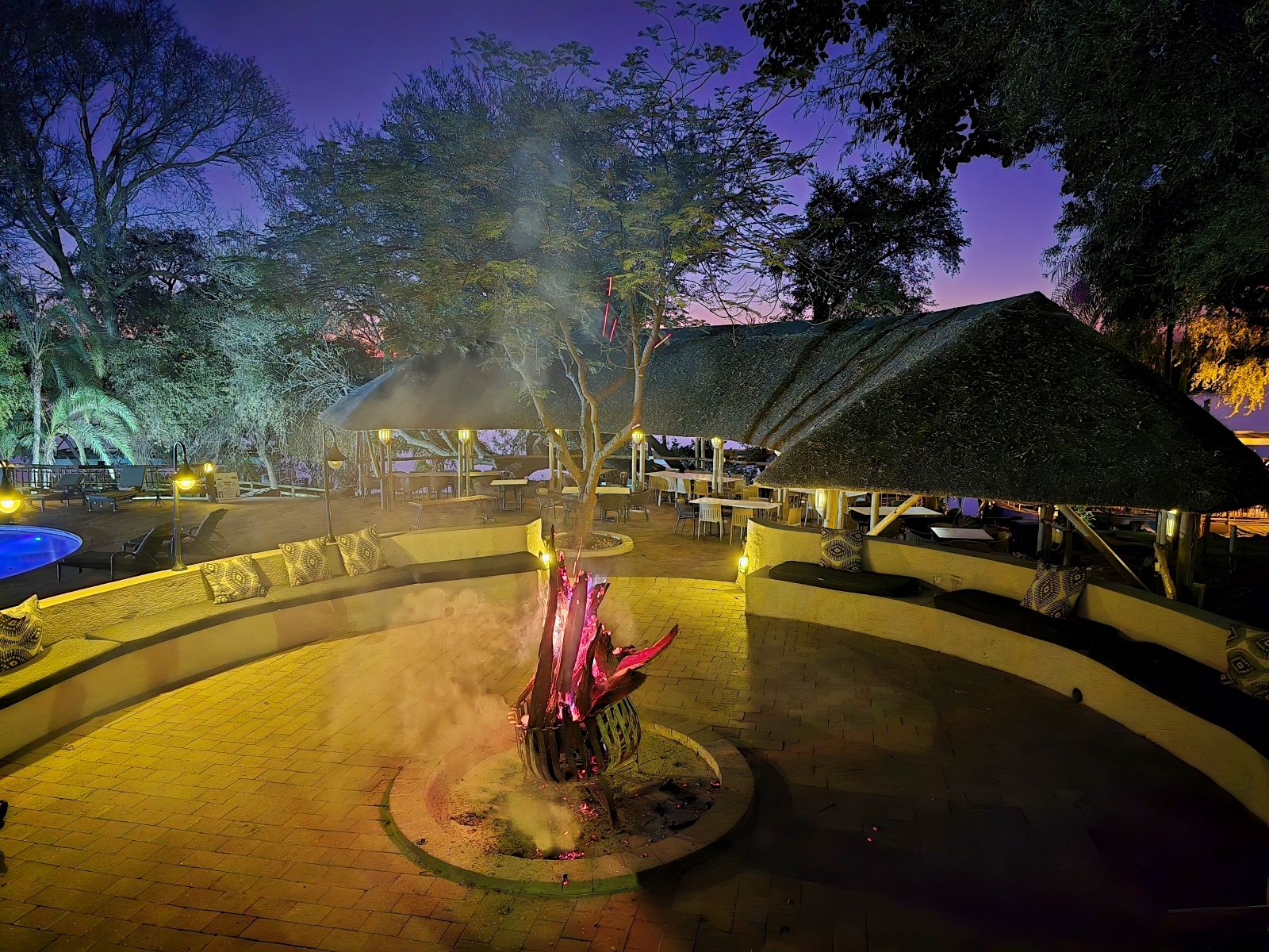 Boma at Cresta Mowana Kasane Botswana