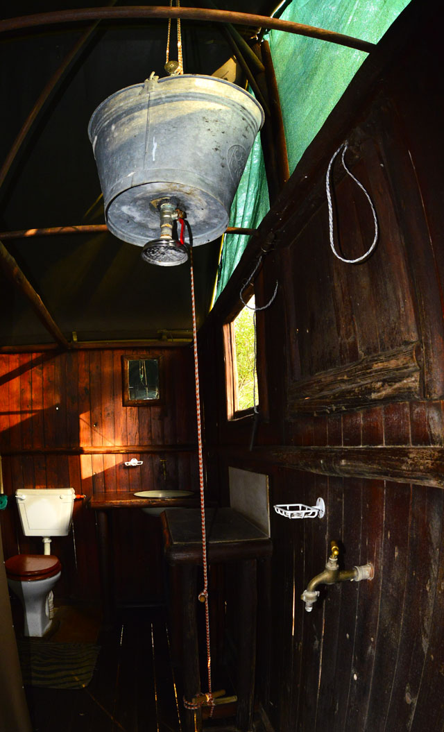Safari Bucket Shower