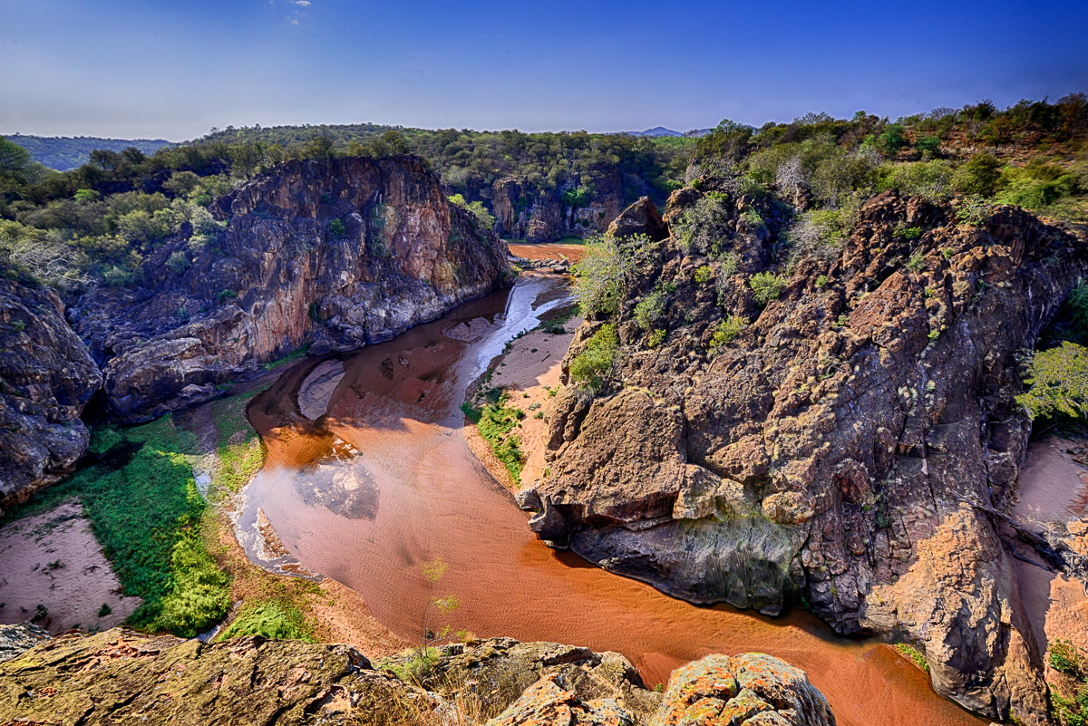 Mutale Gorge image taken on a guided safari in the Pafuri area in the Kruger National Park