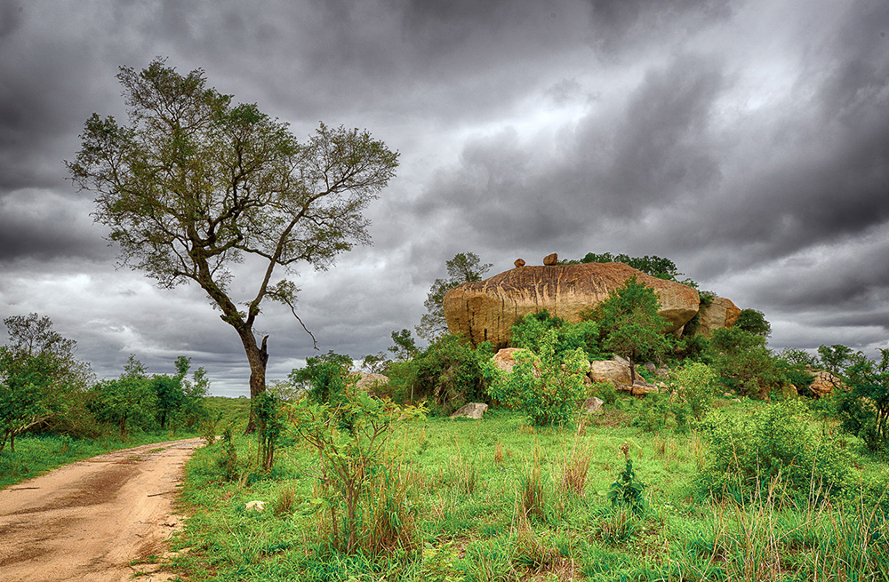 Napi Boulders on the S11 image taken on self drive in the Kruger National Park
