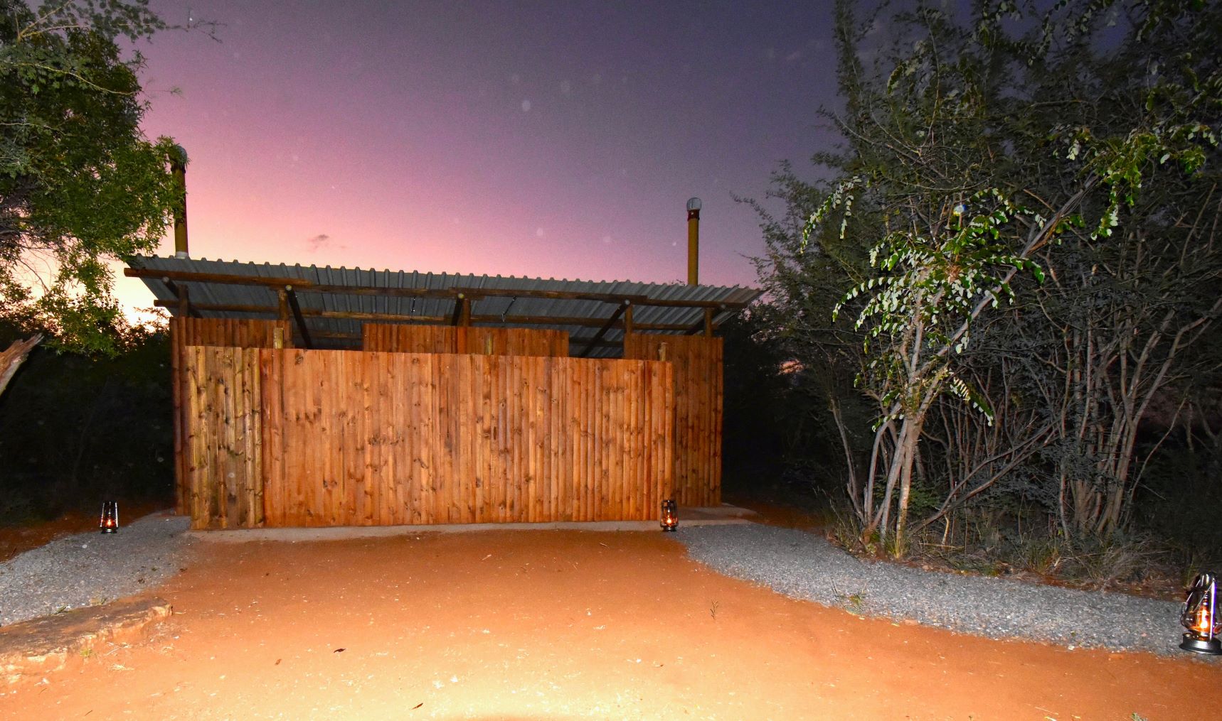 Mosetlha Bush Camps new toilet and shower