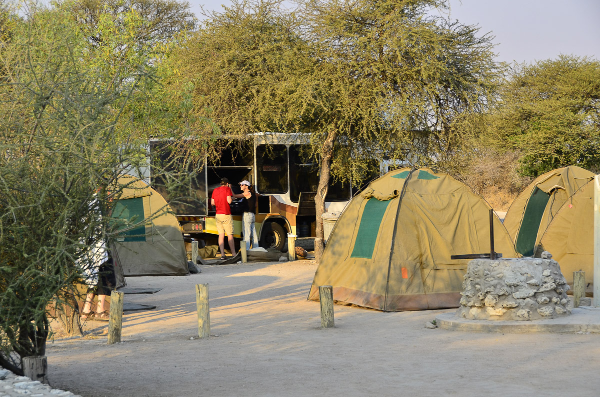 Okaukuejo camping site