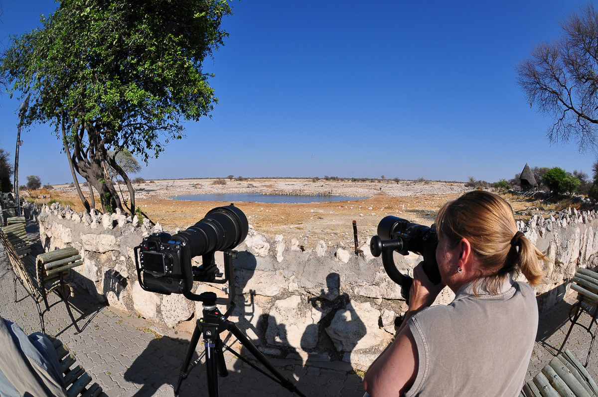 OKaukuejo waterhole in Etosha