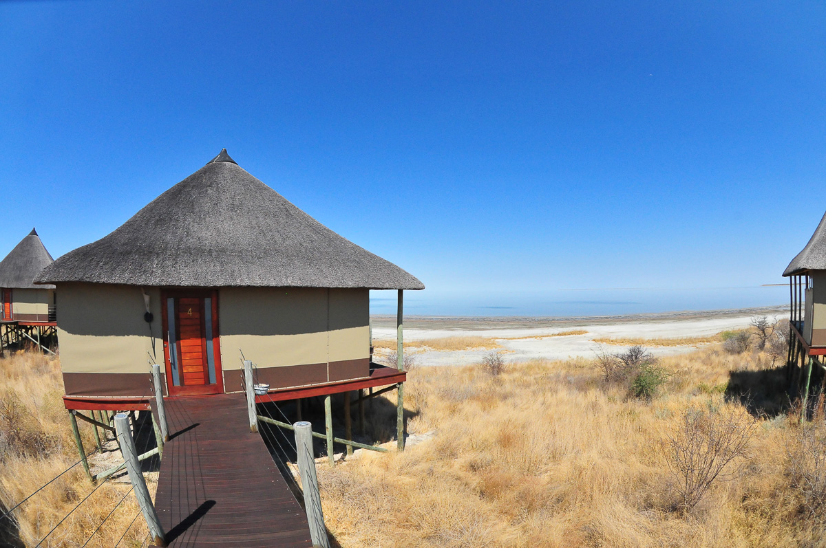 Chalet at Onkoshi camp in Etosha