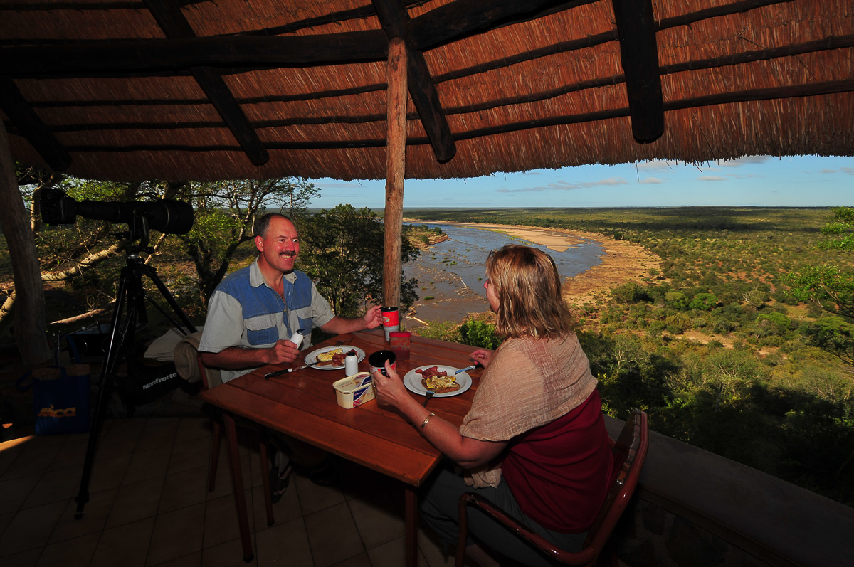 Olifants bungalow breakfast