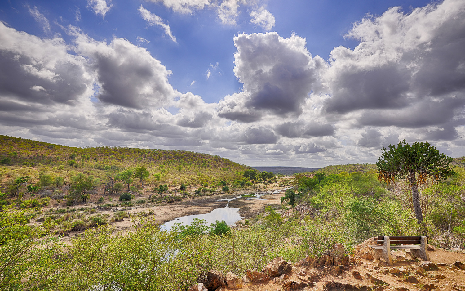 Orpen Dam near Tshokwane in the Kruger National Park