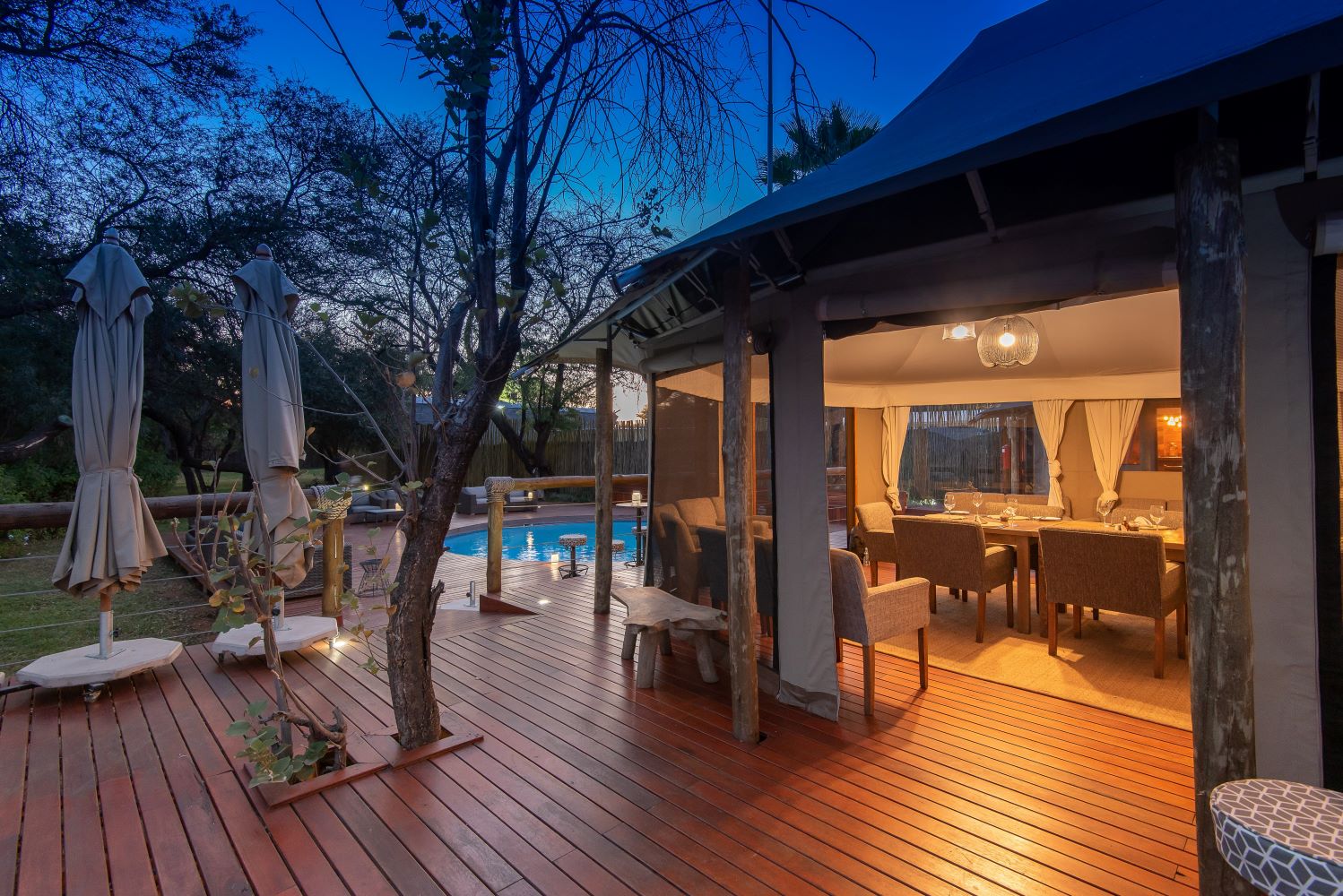 Tau Outside dining area Tau Outside dining area