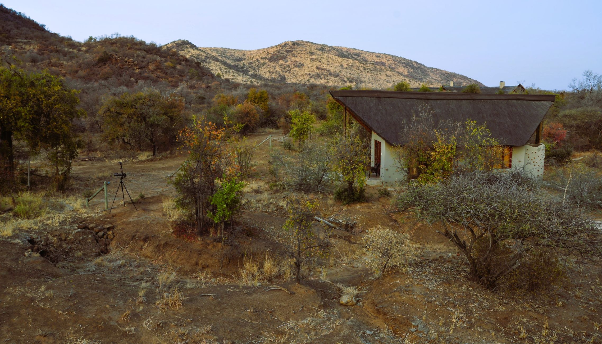 Chalet with mountain views at Pilanesberg Private Lodge