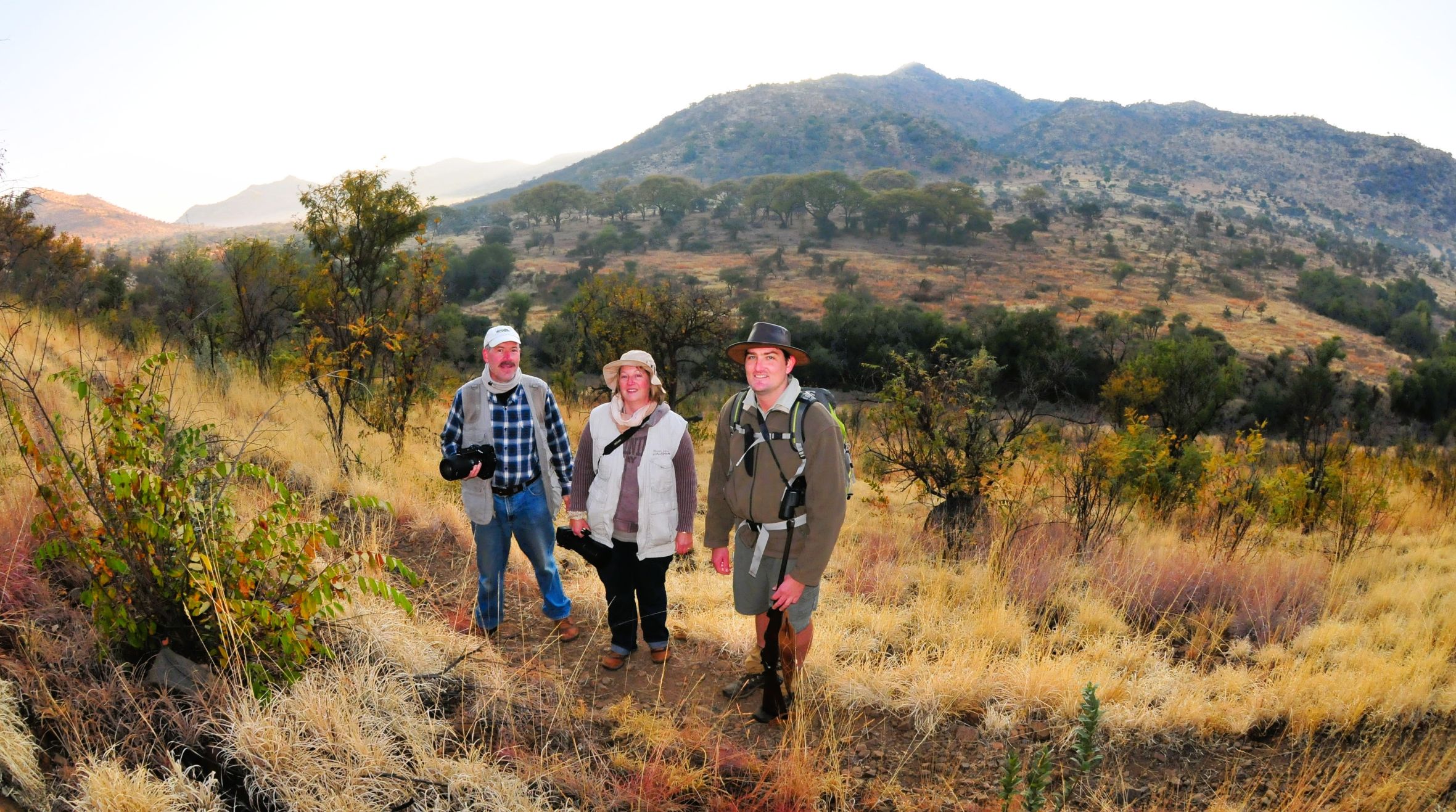On our Safari Walk at Pilanesberg Private Lodge