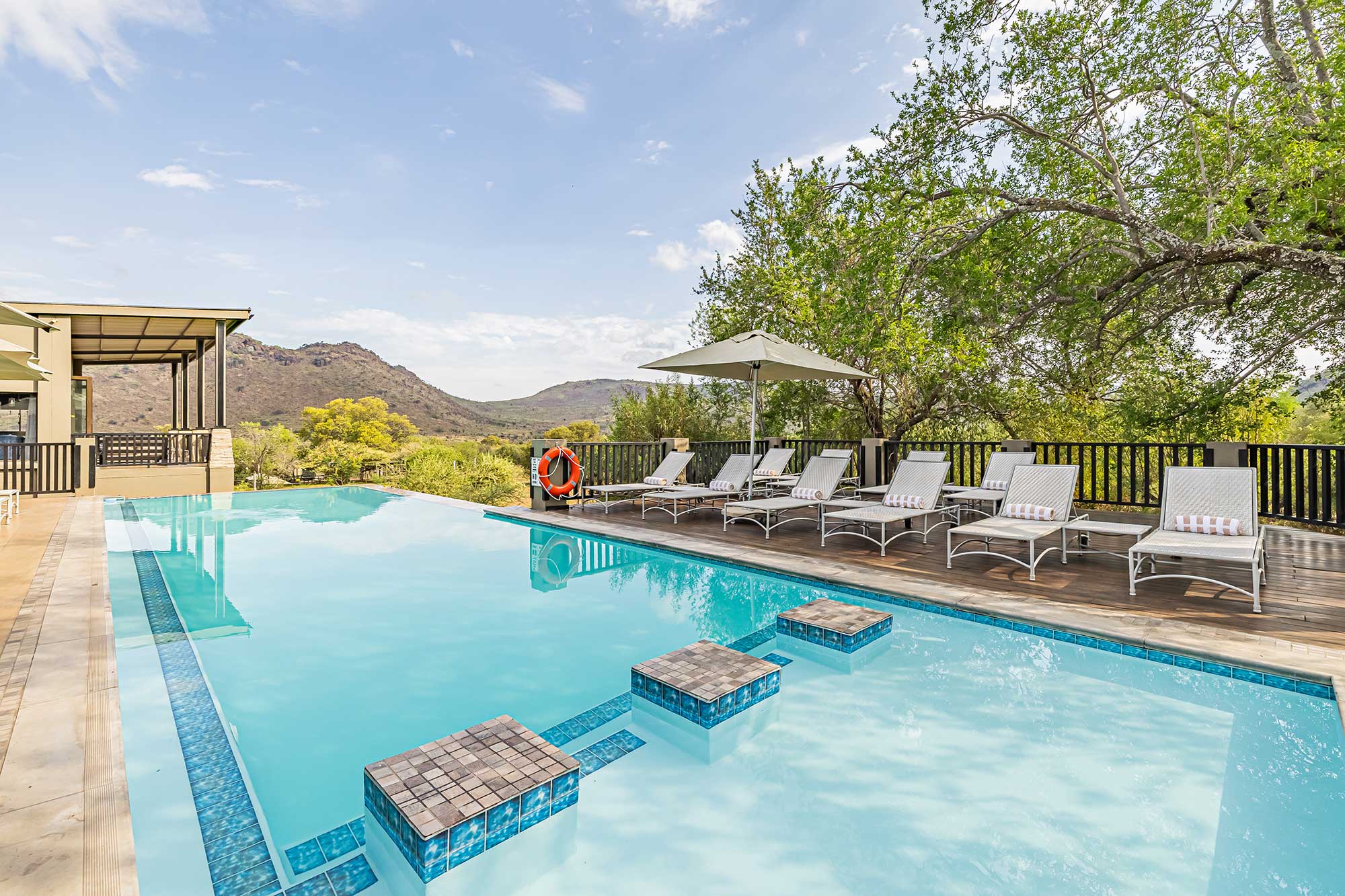 Swimming Pool at Shepherds Tree Lodge 