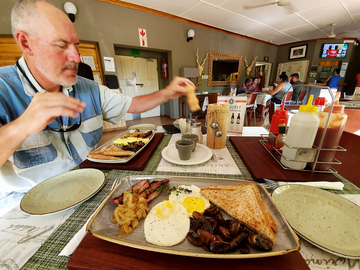 Breakfast at Punda Maria