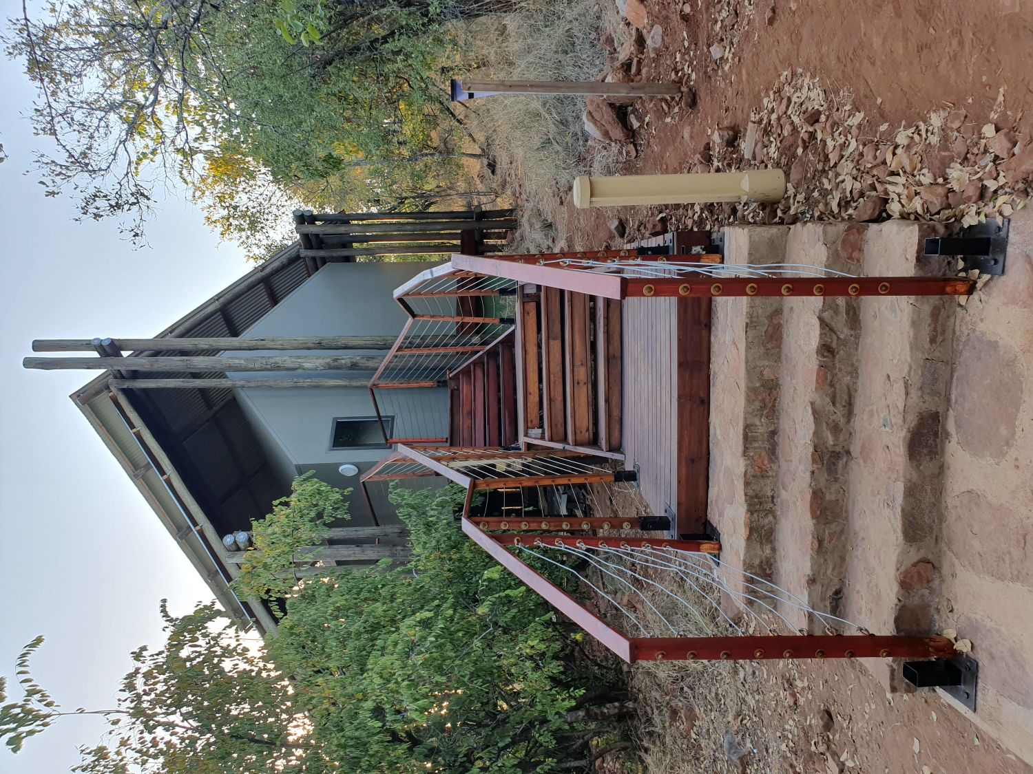 The new tent at Punda Maria Camp in the Kruger National Park