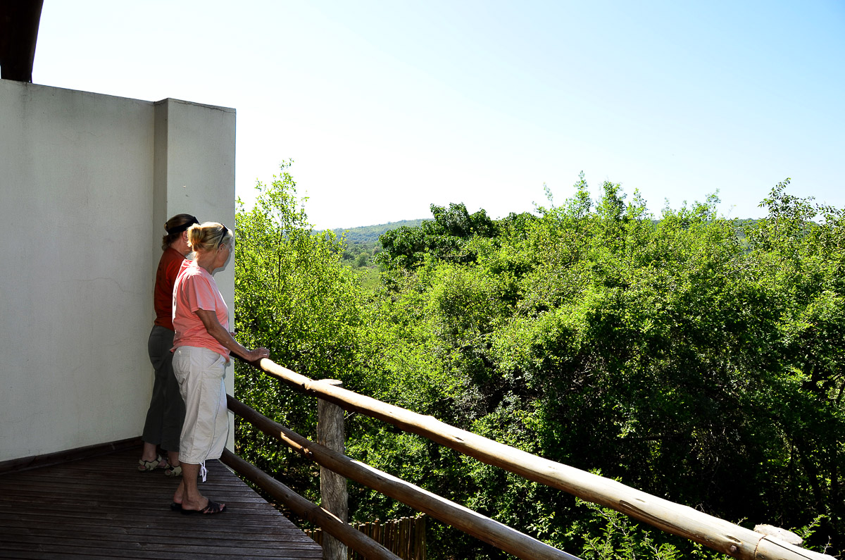 View from the family cottage at Punda