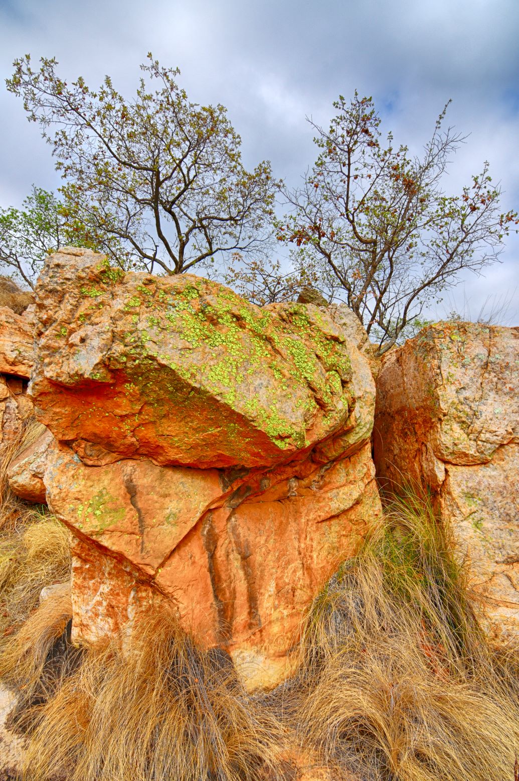 Rock formation at Milorho Lodge