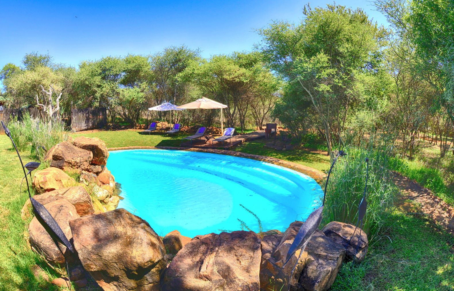 Rock pool at Madikwe River Lodge Rock pool at Madikwe River Lodge