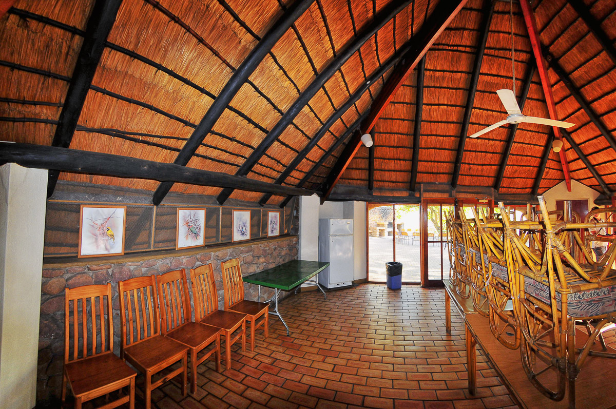 Roodewal dining area