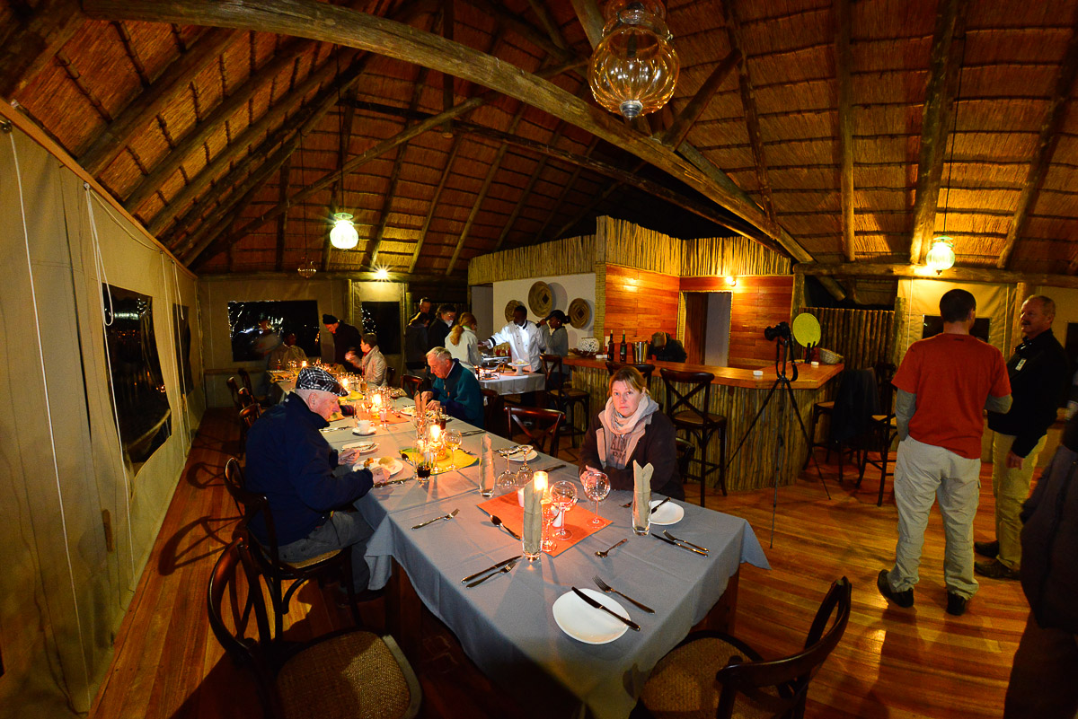Dinner at Rooiputs Luxury Lodge