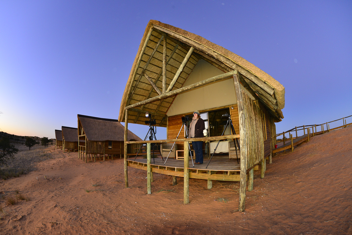 Outside view of Rooiputs chalet