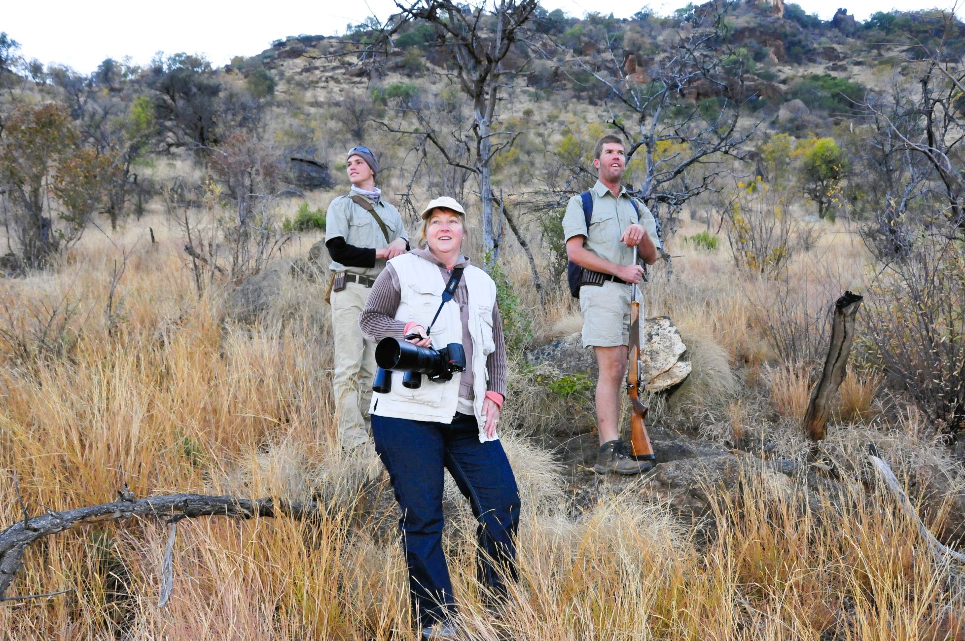Bush walk with Shepherds Tree Game Lodge