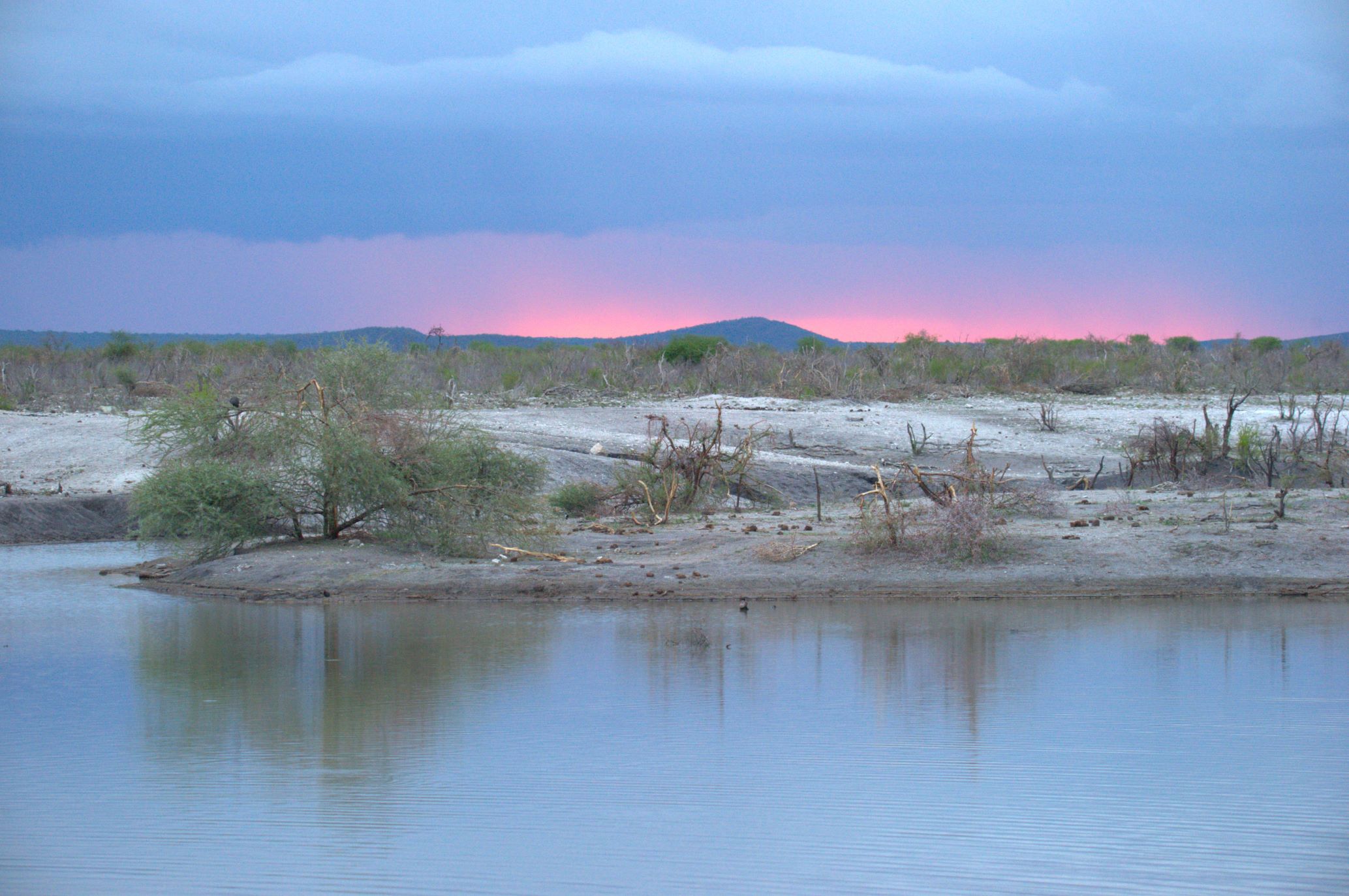 Sunset from Tau Lodge Sunset from Tau Lodge