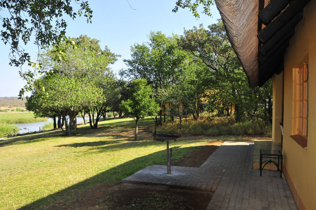 Shimuwini camp along the Letaba River