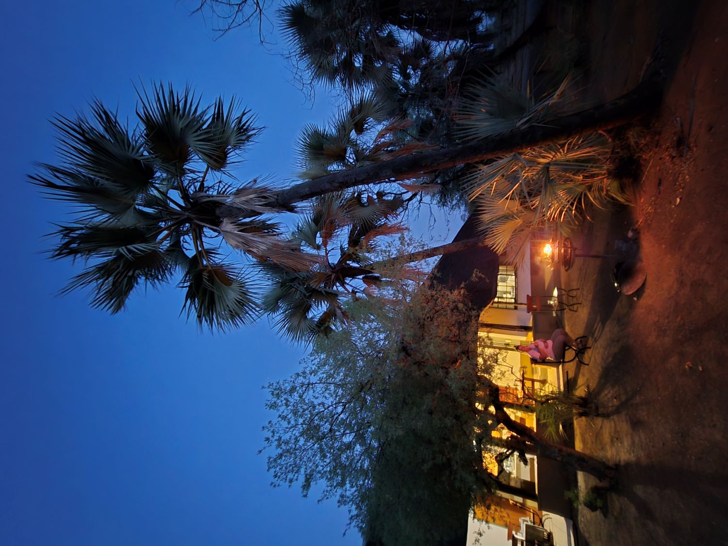 Shingwedzi Bungalow outside braaing