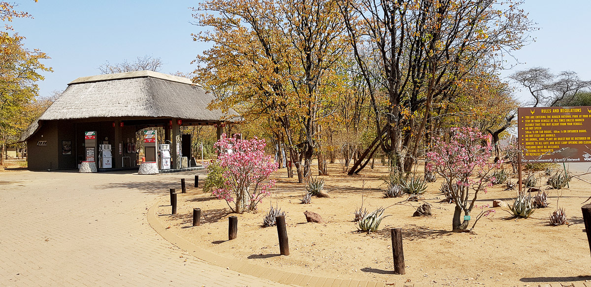 Shingwedzi camps petrol station