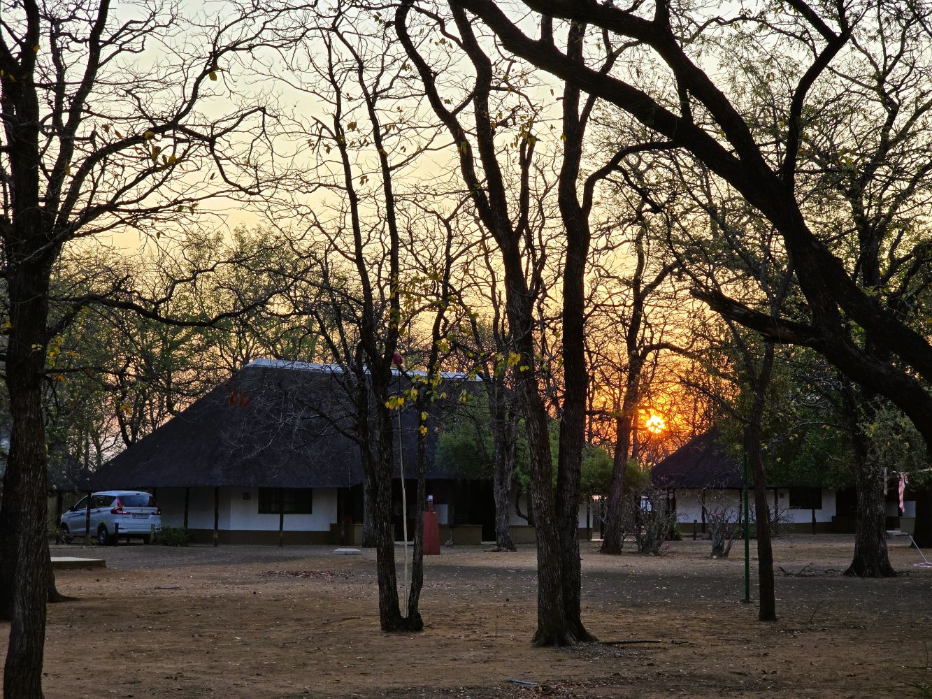 Sunset in Shingwedzi Camp