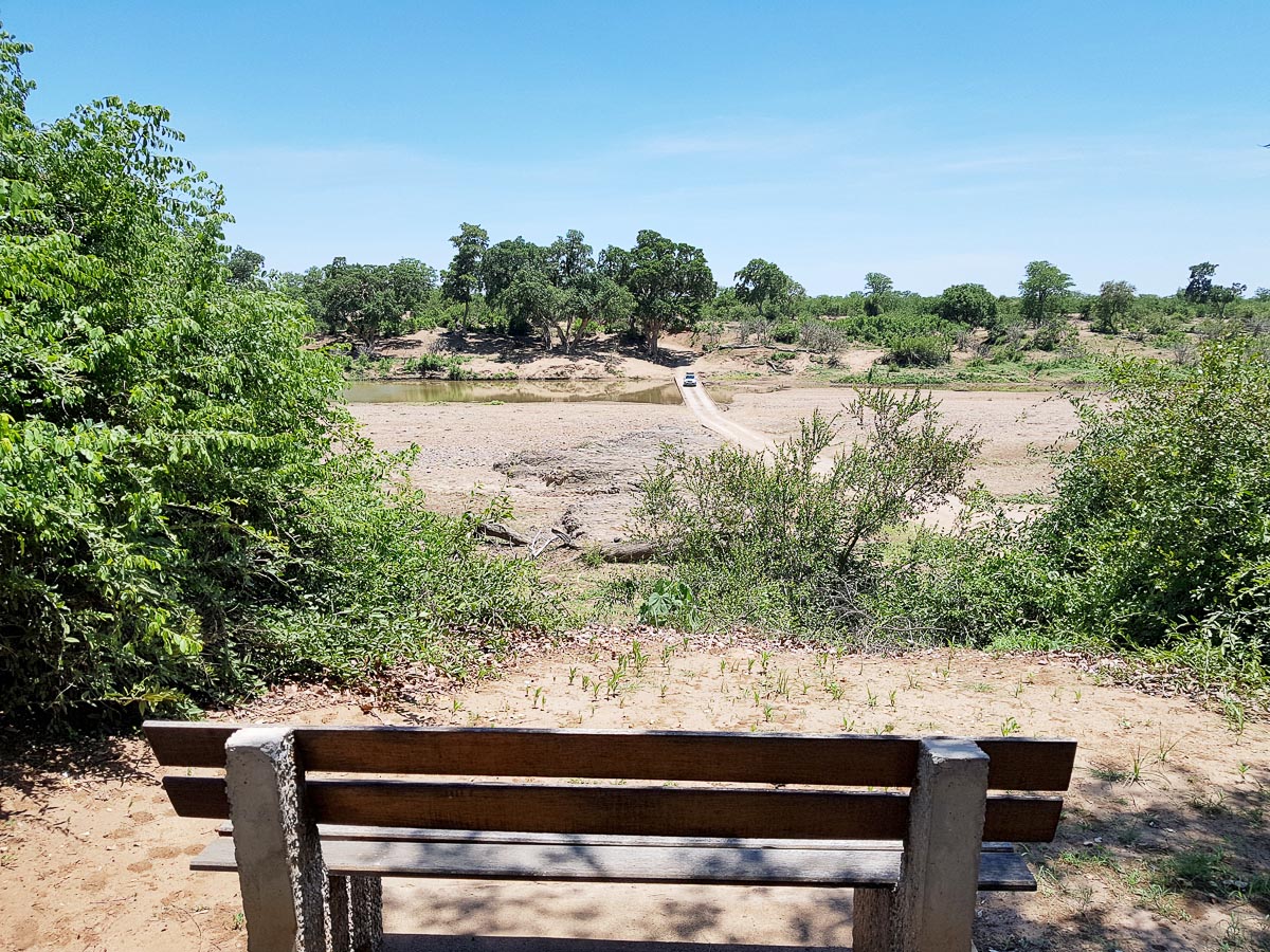 The view from Rentmeester Guest House view in Shingwedzi